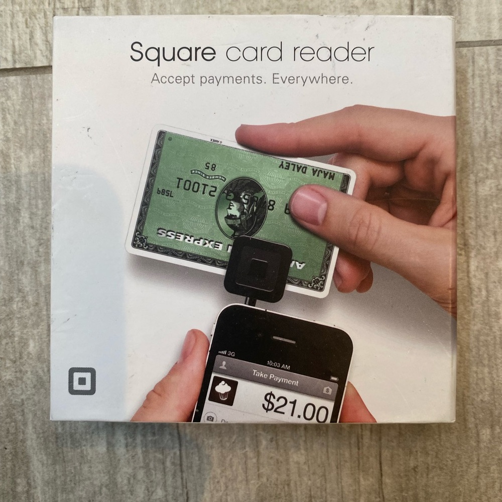 NWT Square Card Reader with Square Branding